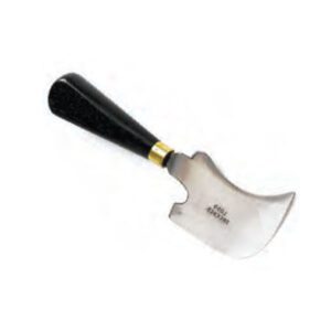 Quarter Moon Knife Spatula Wooden Handle