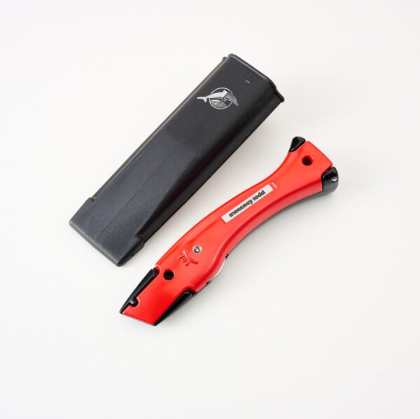 Delphin Knife Black Red