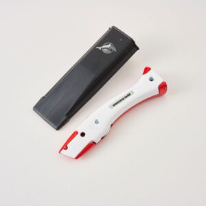 Delphin Knife Red White