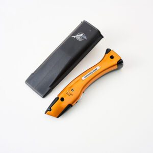 Delphin Knife Matt Black Candy Orange