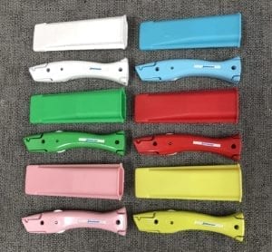 Coloured Janser Dolphin Knife