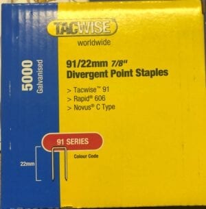 TACWISE 91 Series Staples Fits ME606
