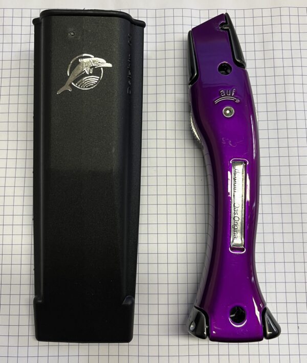 GUPPY Delphin Knife Janser black purple