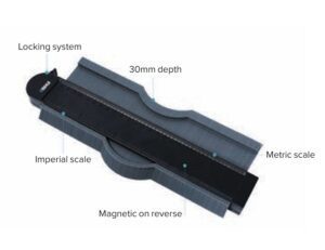 Lockable Contour Gauge BIHUI