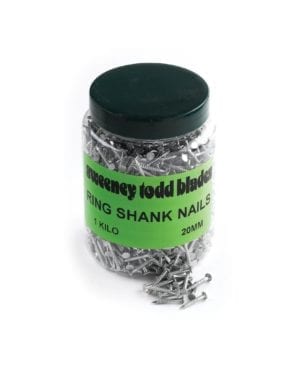 Ring Shank Nails 20mm/25mm lengths and 2 size tubs