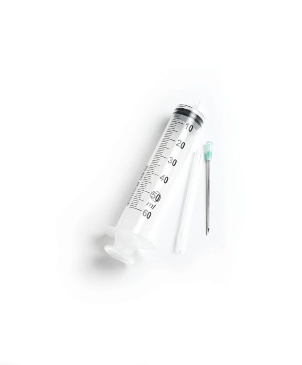 Disposable Adhesive Syringes